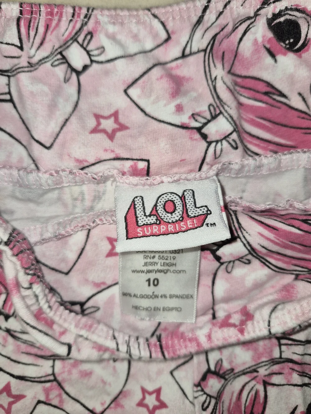 L.O.L. Surprise! Pink Character Print Leggings
